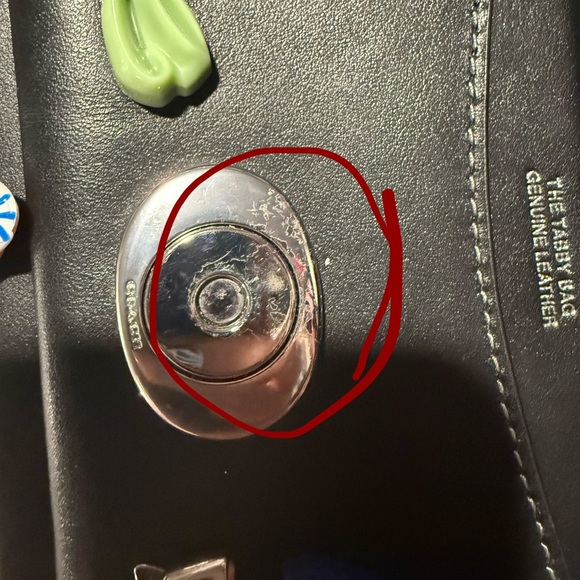 Coach Tabby Shoulder Bag with Multicolor Bow Embellishments - Picture 9 of 10